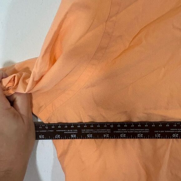 POLO RALPH LAUREN MENS STAMPEDE BUTTON DOWN SHIRT XL ORANGE BLUE BIG PONY HORSES - Picture 10 of 12